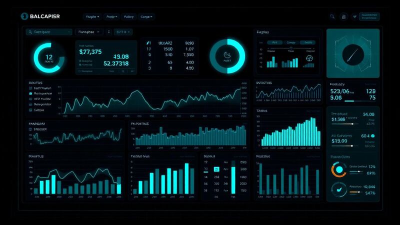 AI financial platform interface for multi-agent stock, crypto and forex research